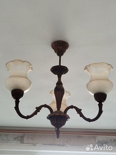 Люстра потолочная бу