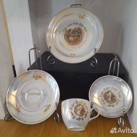 Чайно-кофейный сервиз от Кольдиц, ГДР