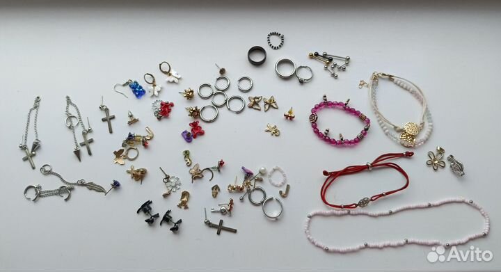 Большой набор бижутерии