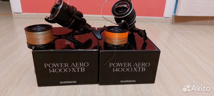 Катушка shimano power aero