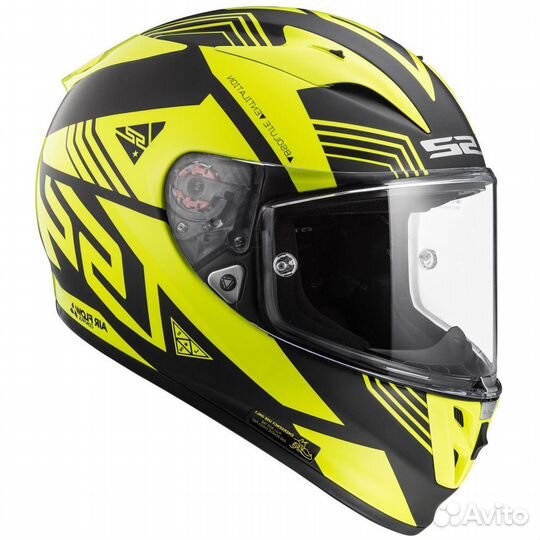 LS2 FF323 arrow R EVO neon