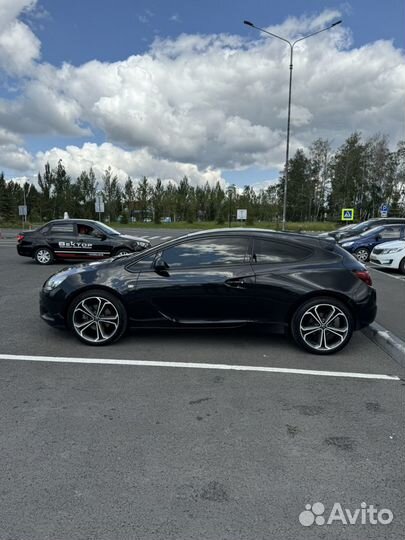 Opel Astra GTC 1.4 AT, 2013, 185 000 км