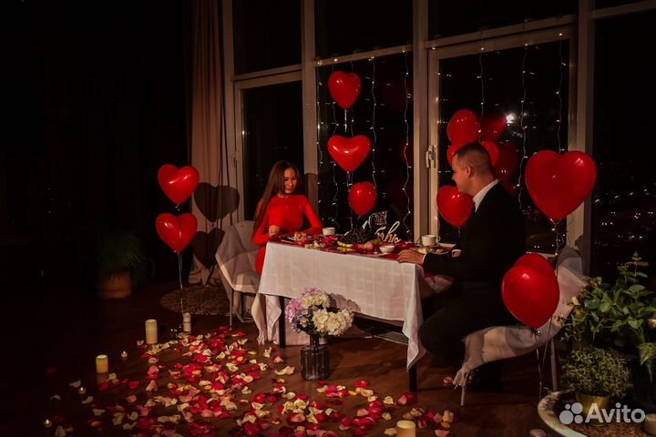 Свидание в студии с панорамным видом на Казань