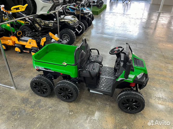 Детский электромобиль T100TT зеленый