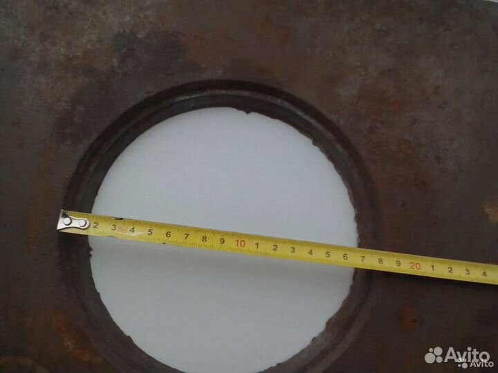 Плита печная чугунная, СССР. Двухкомфорочная