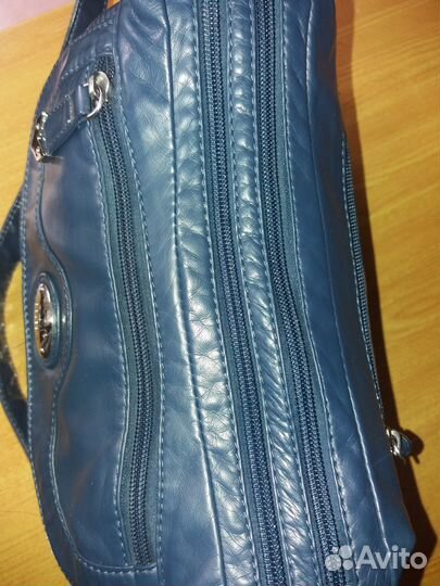 Сумка темно-синяя