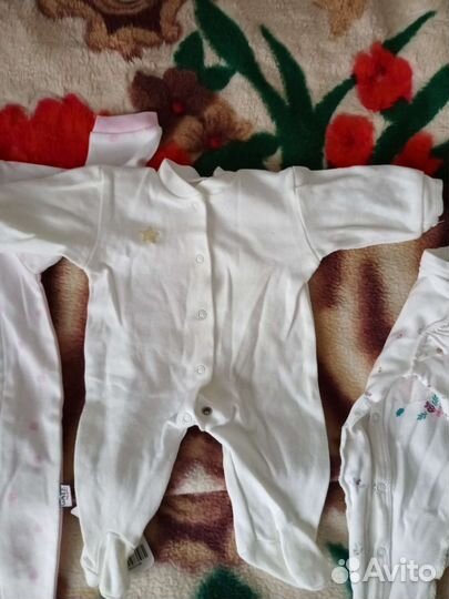 Детские вещи пакетом от 0 до года