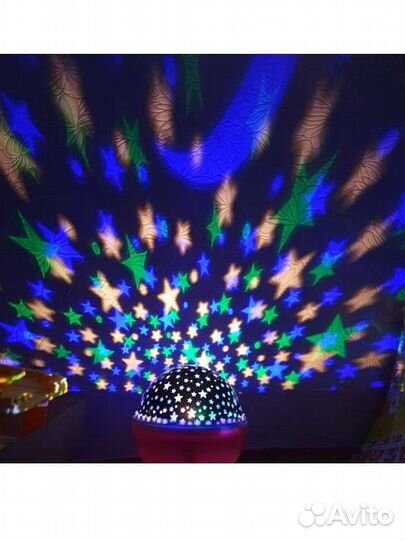 Ночник детский звёздный