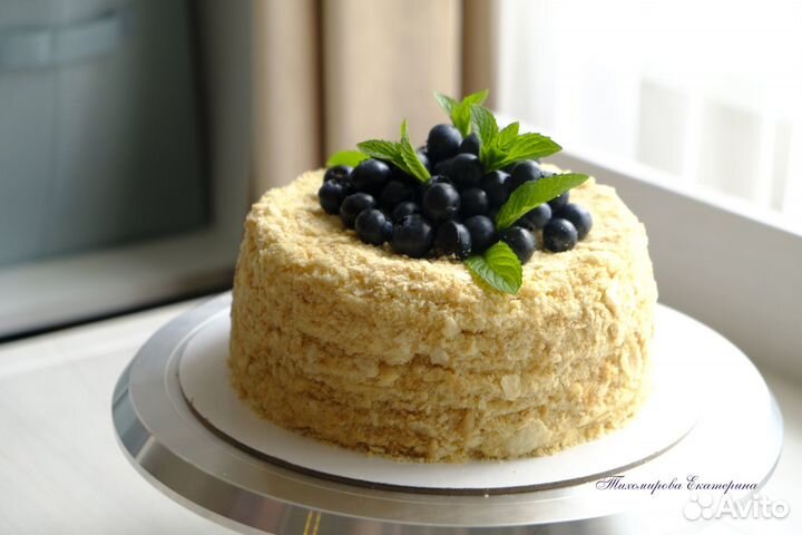 Торт Наполеон Домашняя кондитерская