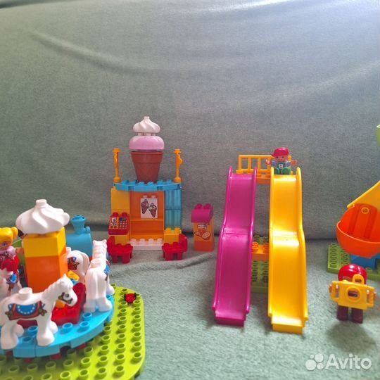 Lego duplo парк аттракционов 10840