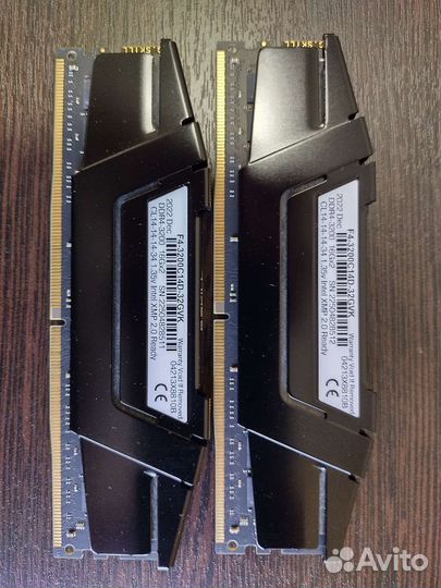 Оперативная память DDR4 G.Skill Ripjaws V 3200C14
