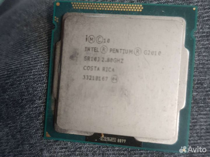 Процессор intel pentium G2610