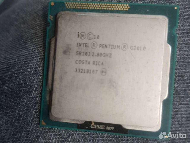 Процессор intel pentium G2610