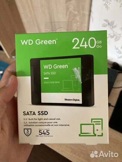 Ssd wd green 240 gb