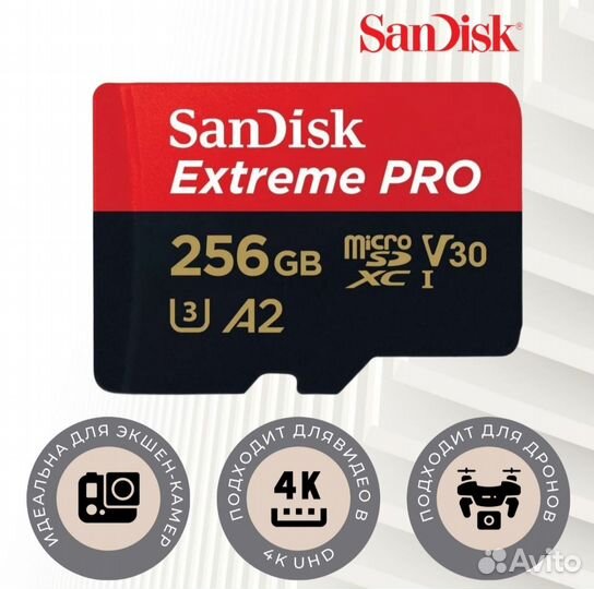SanDisk Extreme Pro 256GB MicroSD