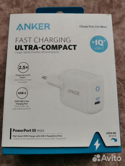 Зарядное устройство Anker PP lll mini