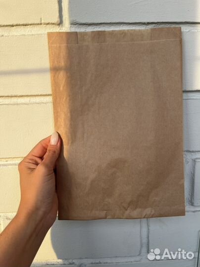 Пакет бумажный крафт
