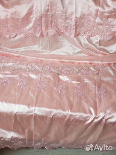 Шелковый комплект: покрывало, шторы, наволочки