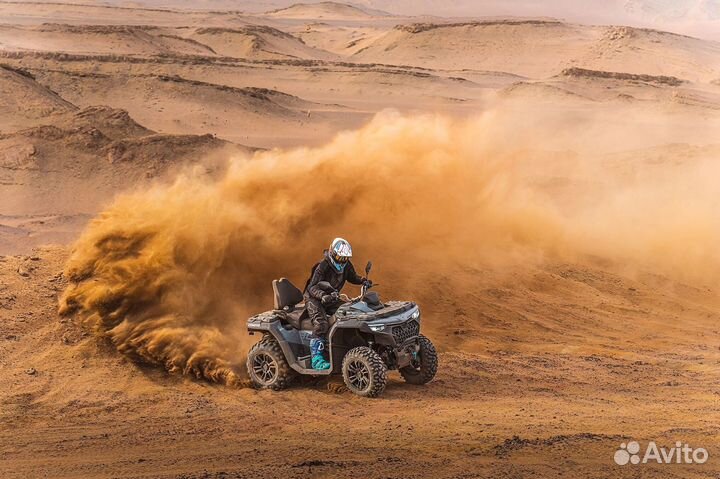 Новый квадроцикл cforce 850 Touring