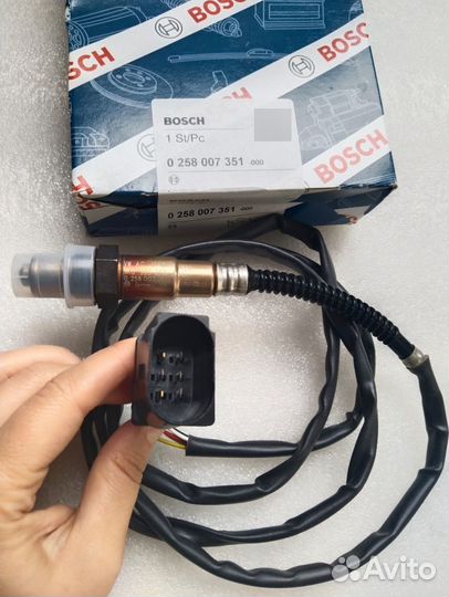 Датчик кислорода лямбда зонд Bosch арт. 0258007351