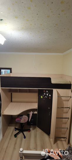 Кровать чердак