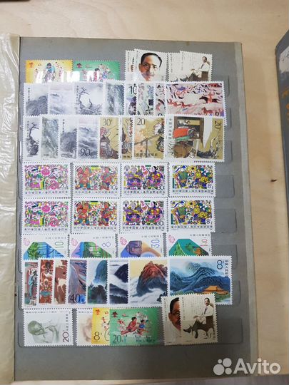 Альбом марок Китая 1980-1990