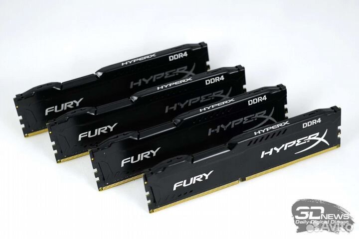 Оперативная память Kingston HyperX 16gb