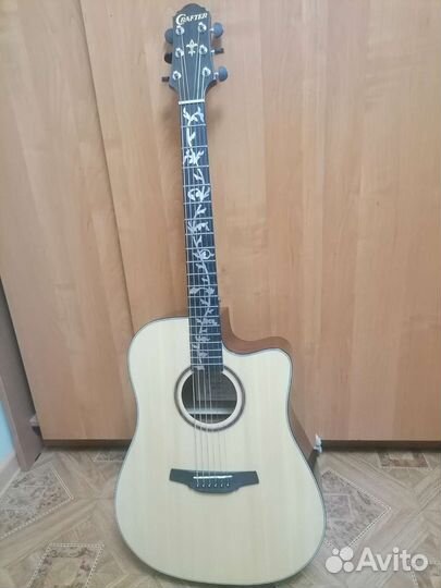 Гитара электроакустика crafter HD-250CE/N