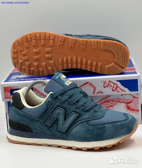 Кроссовки New Balance 574 Blue (Арт.48949)