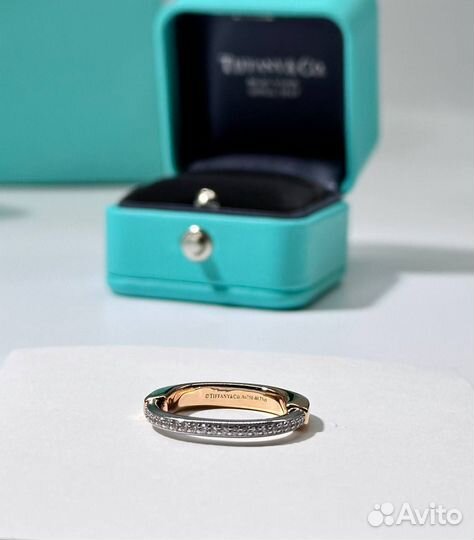 Tiffany Co Кольцо Золото Бриллианты