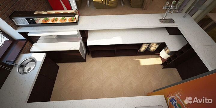 Барная стойка для кафе бу