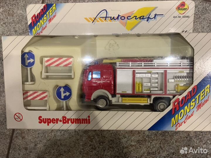 Autocraft road monster пожарная машина
