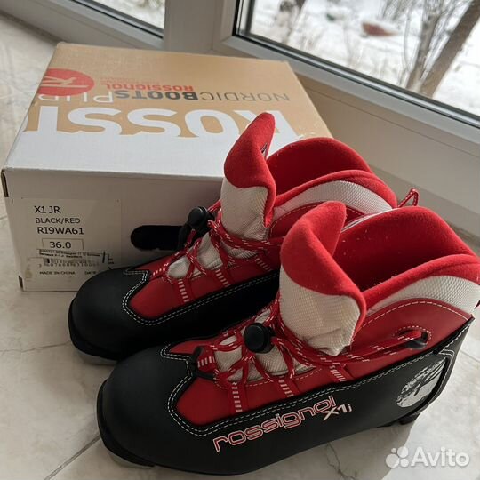 Лыжные ботинки rossignol для беговых лыж 36р