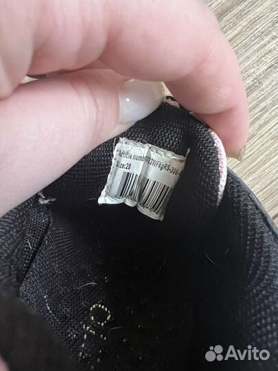 Кроссовки для девочки 28 размер