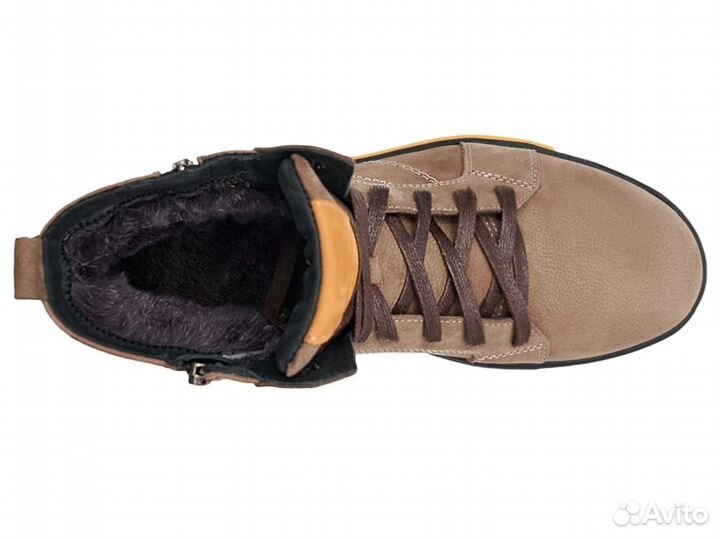 Зимние кожаные новые мужские ботинки 43