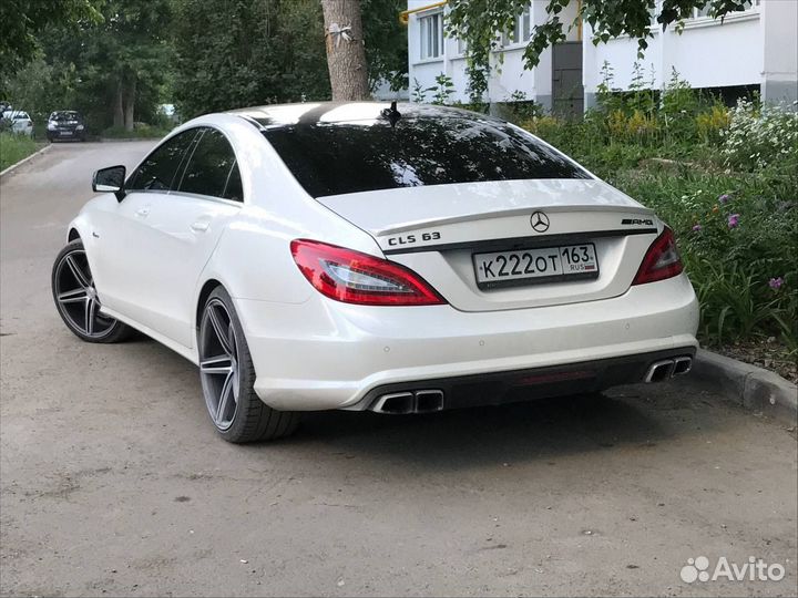 Спойлер для CLS 6.3 AMG w218 оригинал