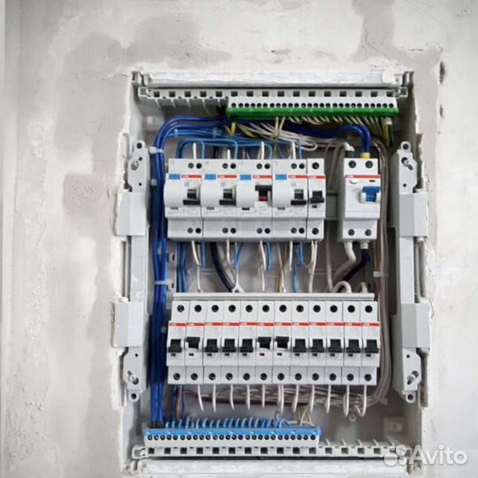 Электрик, электромонтажные работы под ключ