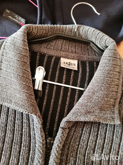 Мужская кофта на молнии