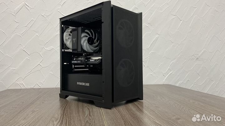 Игровой компьютер i5 12400F/RTX4060 Black