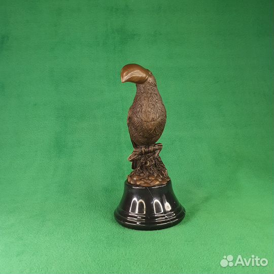 Бронзовая скульптура Тукан Птица