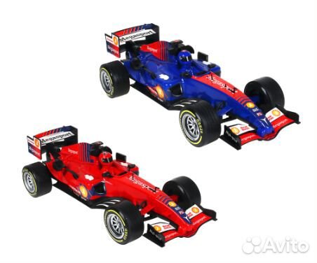 Машинка гоночная, свет, звук, инерция, 38 х 12 см