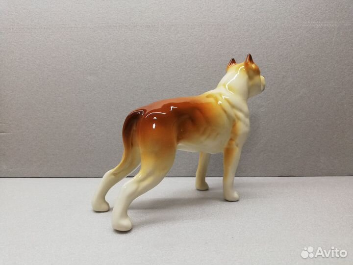 Фигурка стаф. Терьер фарфор