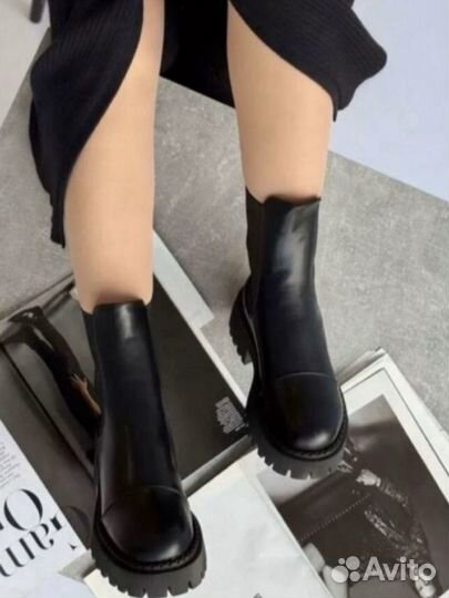 Ботинки челси женские