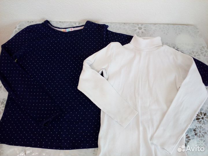 Лонгслив юбка футболка пакетом 140-146 40-42 XS-S