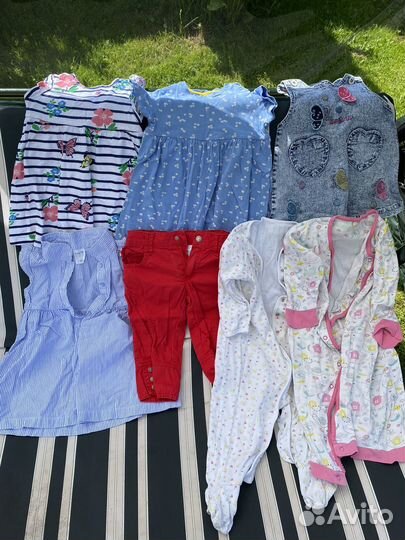 Вещи пакетом на девочку