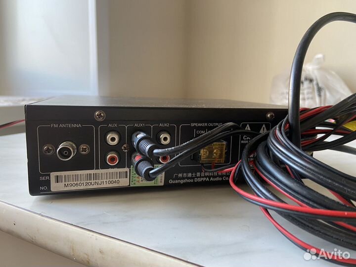 Микшер-уселитель dsppa MP 9060