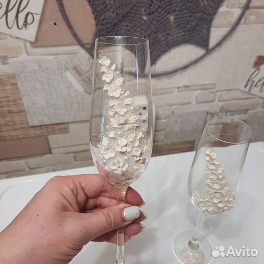 Бокалы на свадьбу