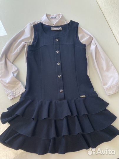Школьный костюм для девочки 146