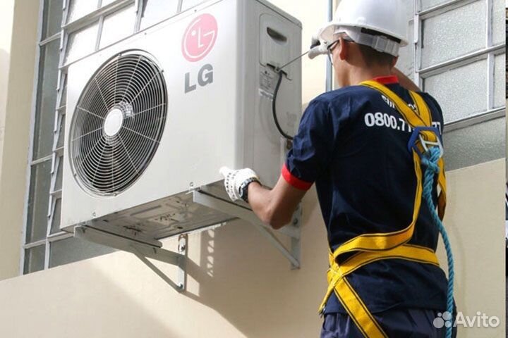 Установка монтаж продаж кондиционеров