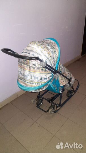 Санки коляска ника